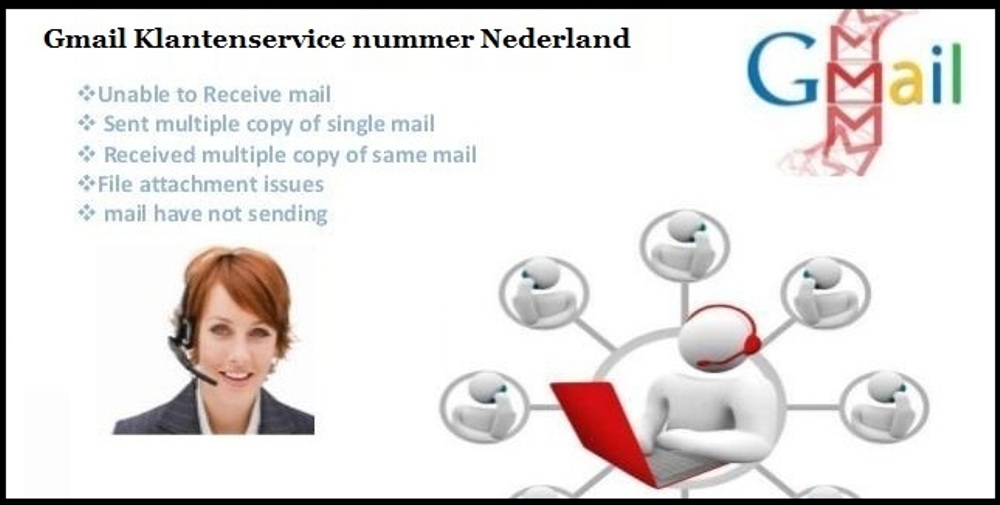 Gmail Klantenservice Nederland telefoonnummer
